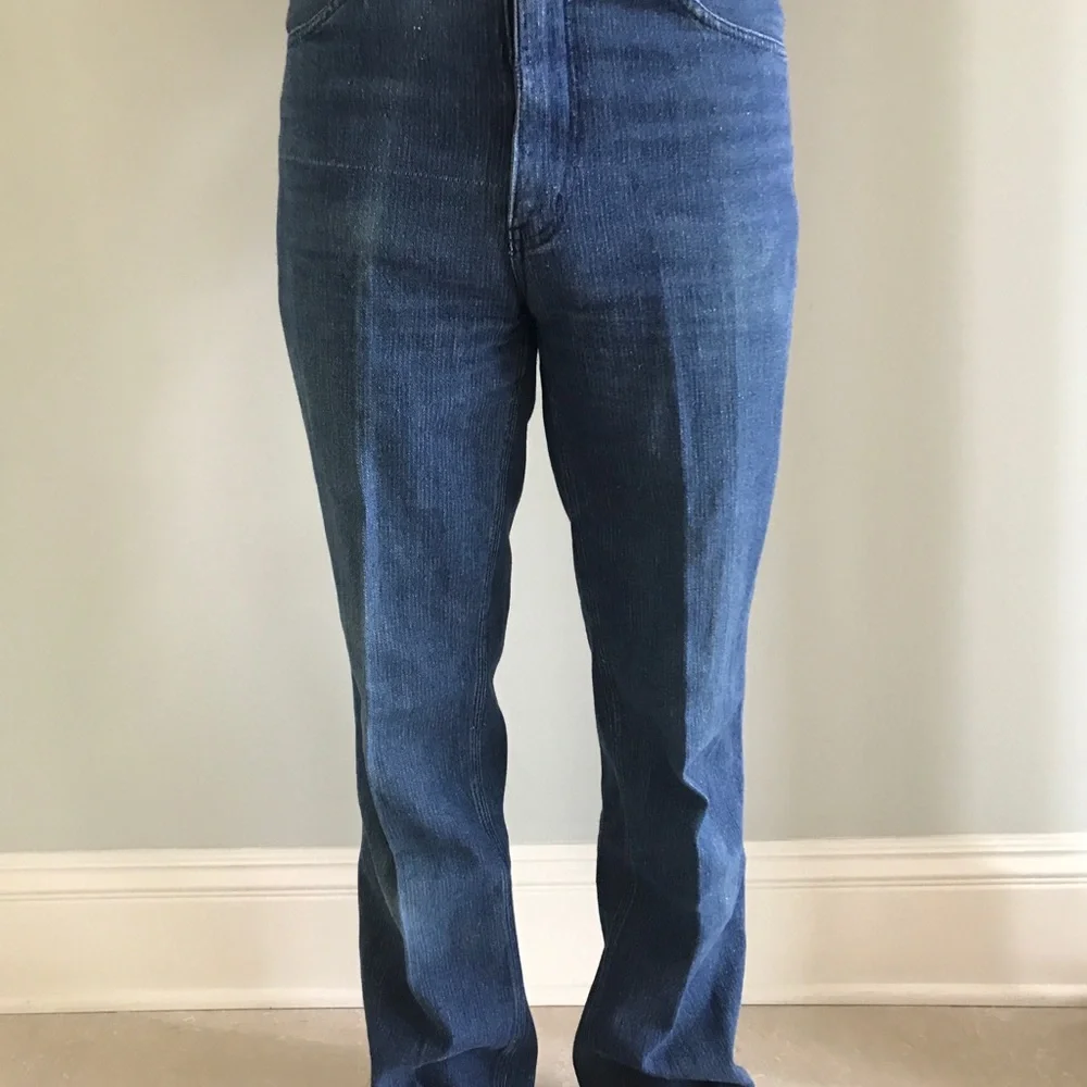 RARE Vintage Beau Jacques unique jeans 32/34 Pin stripe Excellent condition